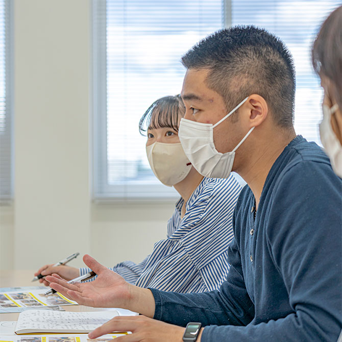 食品系企業・M社様に取材